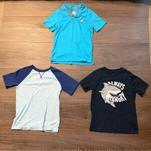 Boys Size 7 Short Sleeve Shirt Bundle